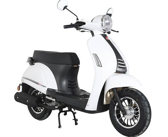 Scooter City Pro 50 — Blanc